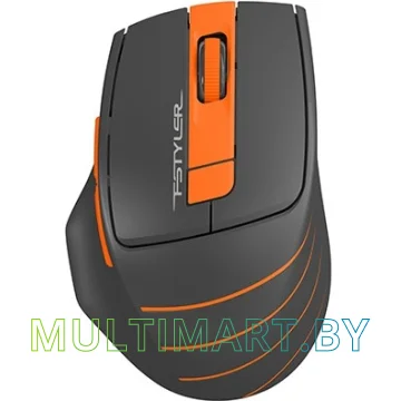 Мышь A4Tech Fstyler FG30 (серый/оранжевый)